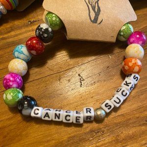Cancer Sucks Bracelet